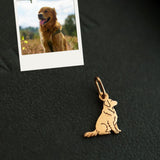 Pingente Cachorro Personalizado Ouro 18K