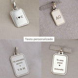 Pingente Personalizado Desquinado Prata 950