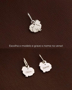 Pingente Cachorro Personalizado Prata 950