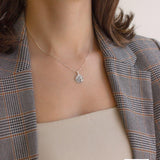 Pingente Personalizado Redondo Prata 950