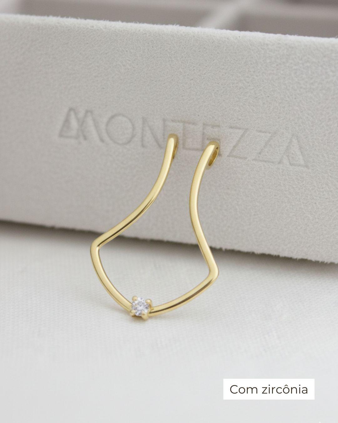Pingente Porta Anel Ouro 18K