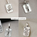 Pingente Personalizado Desquinado Prata 950