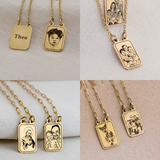 Escapulário Desquinado Personalizado Ouro 18K
