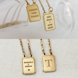 Escapulário Desquinado Personalizado Ouro 18K