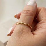 Anel Torcido Ouro 18K
