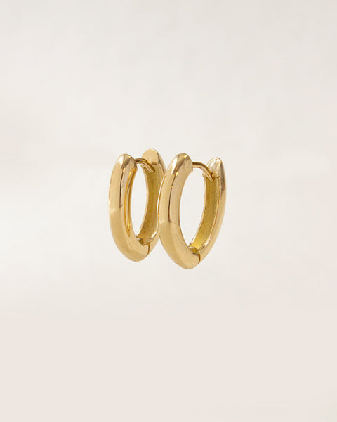 Brinco Argola Bico Ouro 18K
