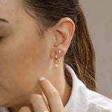 Brinco Argola Ouro 18K