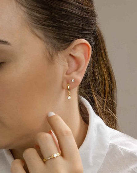 Brinco Argola Ouro 18K