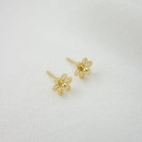 Brinco Flor Infantil 18K