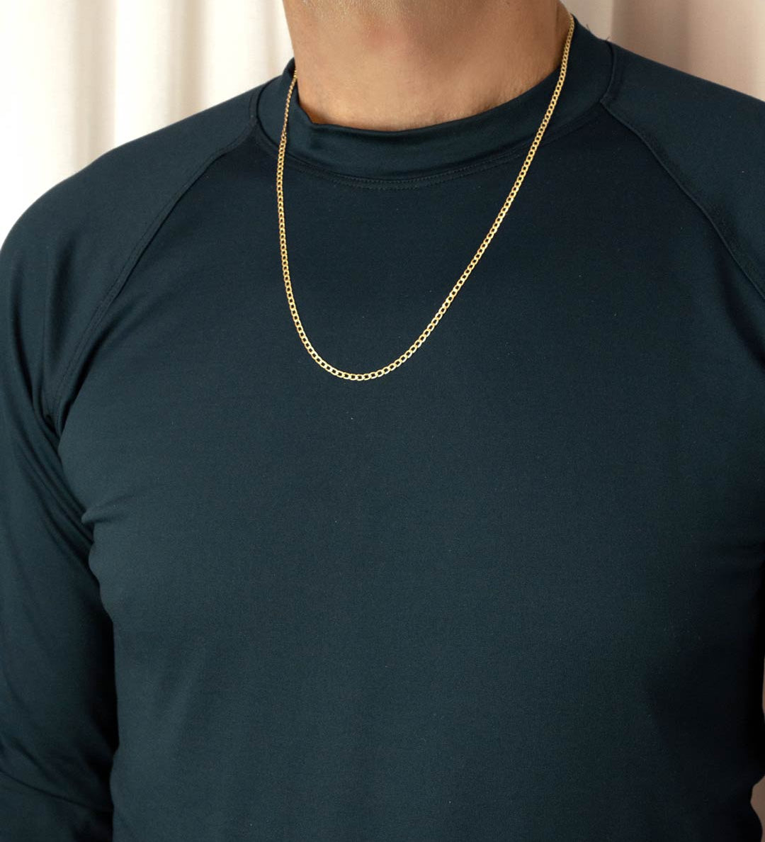 Corrente Grumet 60cm Ouro 18K - Montezza Joias