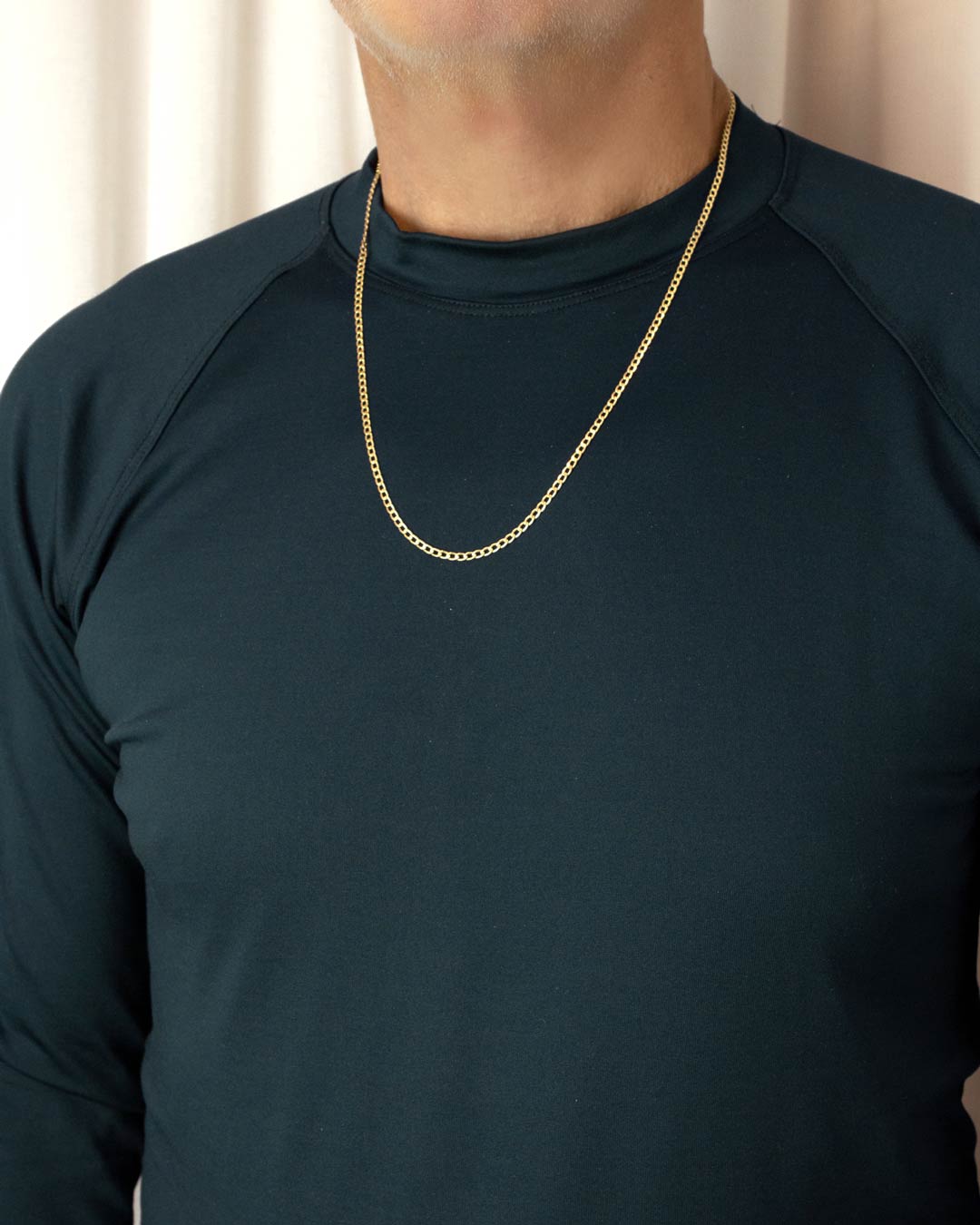 Corrente Grumet 60cm Ouro 18K - Montezza Joias