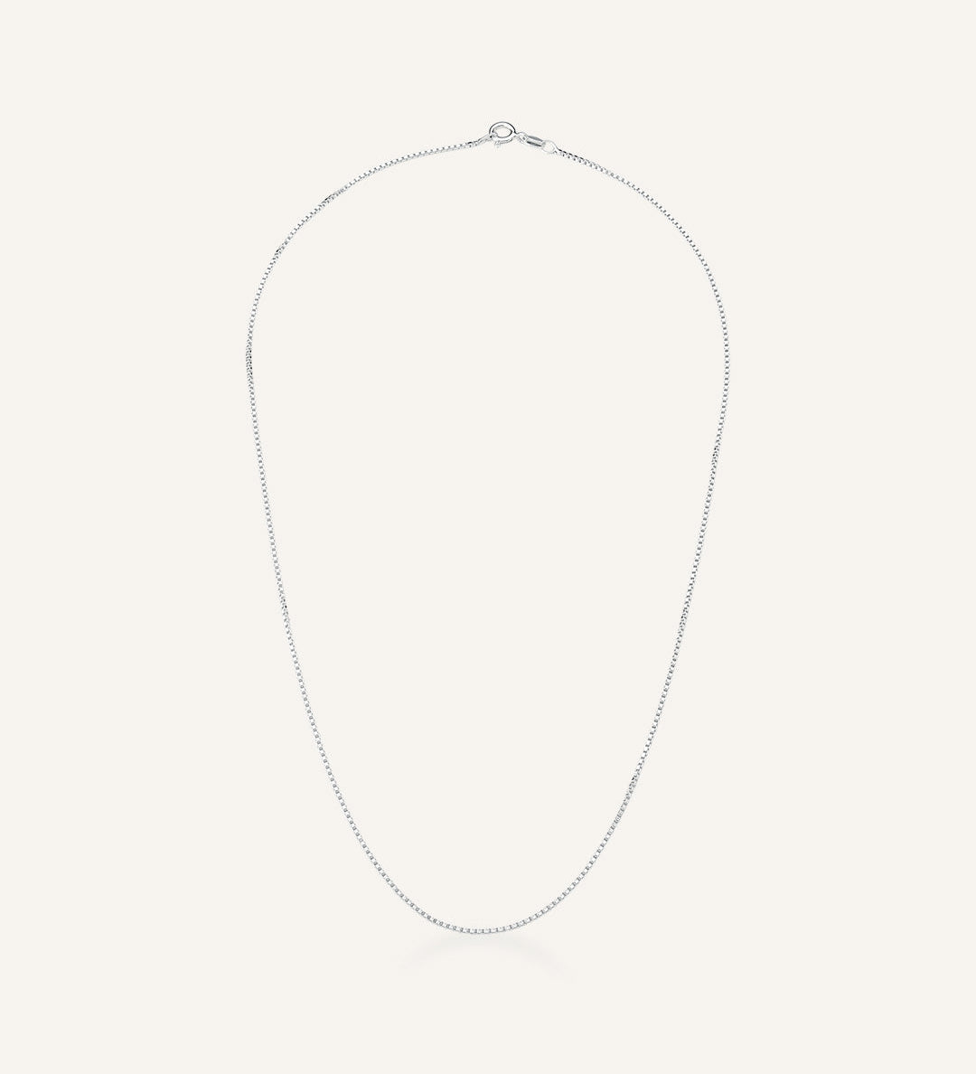 Corrente Veneziana 40cm Prata 925 - Montezza Joias