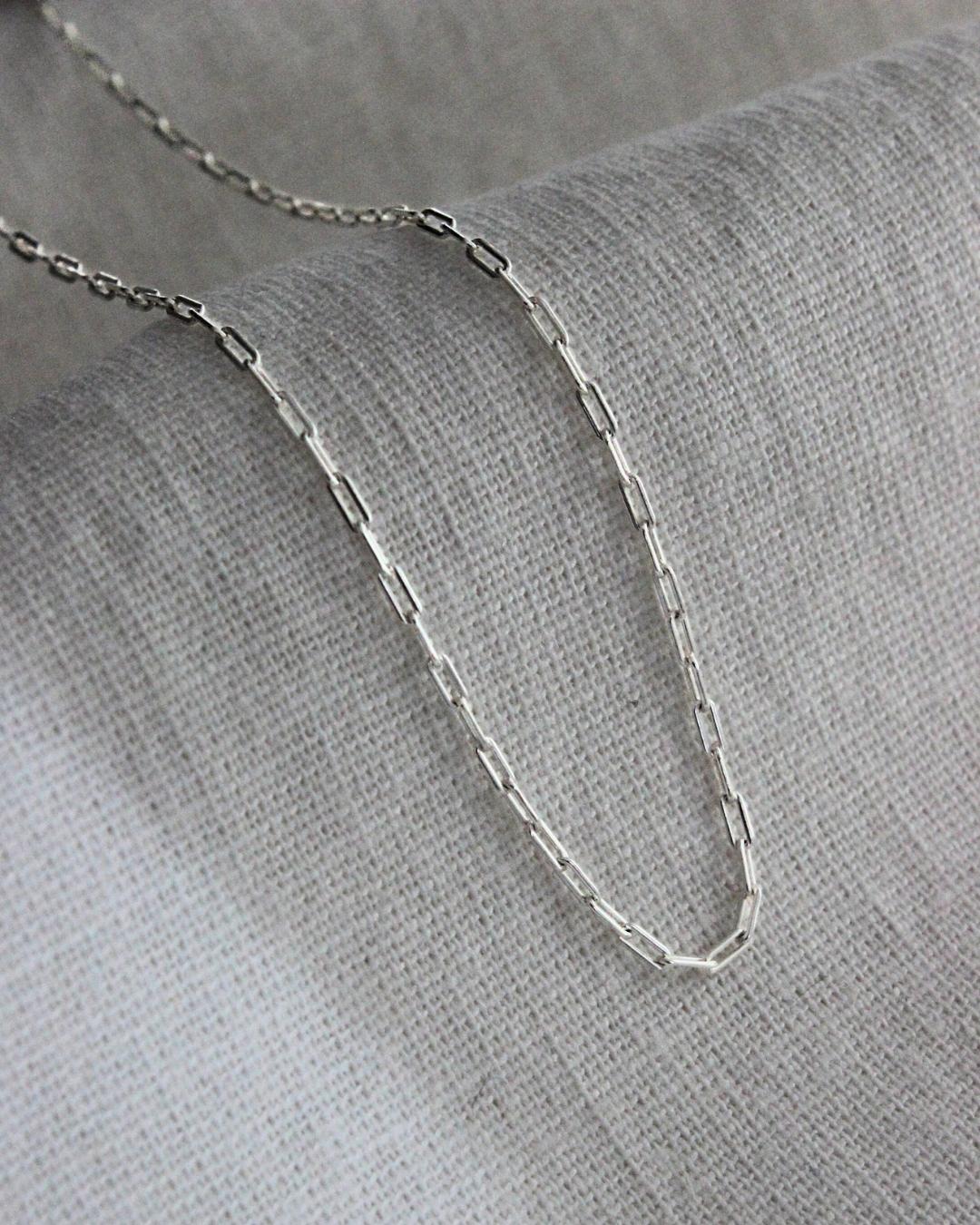 Corrente Palito 60cm Prata 925