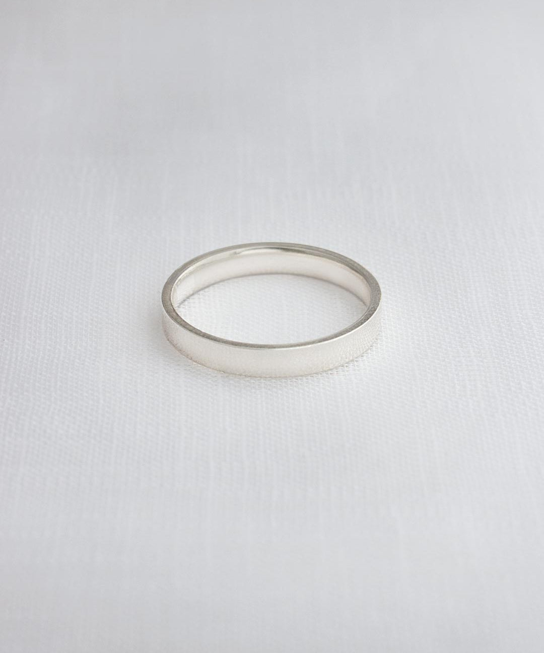 Aliança Namoro Prata 950 Reta 3mm - Montezza Joias