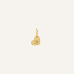 Pingente Coração Mini Personalizado Ouro 18K - Montezza Joias