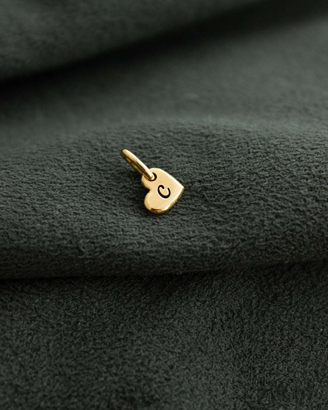 Pingente Coração Mini Personalizado Ouro 18K - Montezza Joias