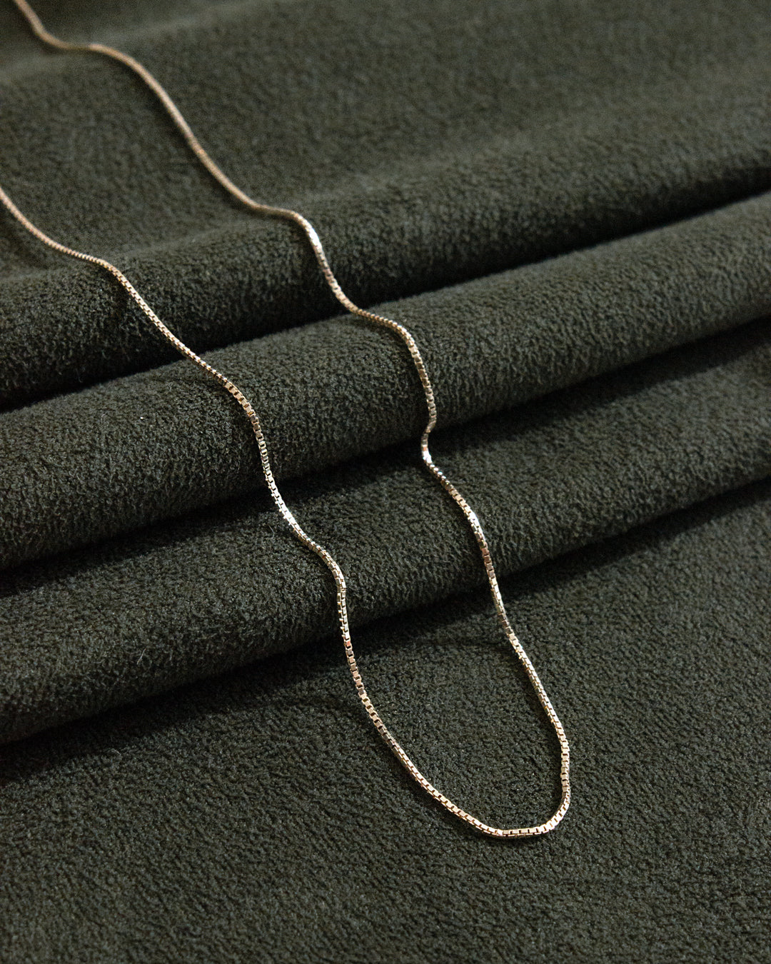 Corrente Veneziana 40cm Prata 925 - Montezza Joias