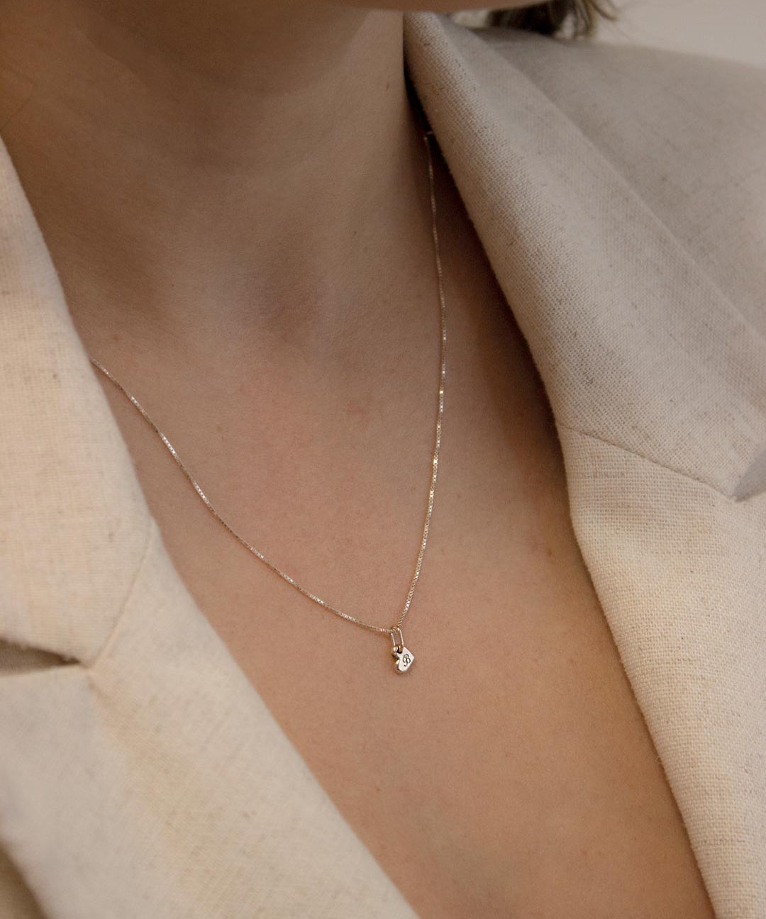 Pingente Coração Mini Personalizado Prata 950 - Montezza Joias