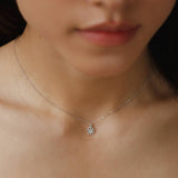 Pingente Patinha Cravejada Prata 950