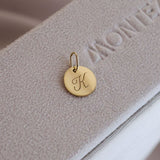 Pingente Personalizado Redondo Ouro 18K