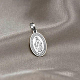 Pingente Personalizado Oval Prata 950