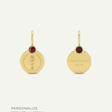Pingente de Formatura Personalizado Ouro 18K com Pedra do Curso
