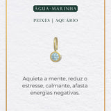 Pingente Pedra Signo Ouro 18K