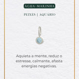 Pingente Pedra Signo Prata 950
