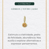 Pingente Pedra Signo Ouro 18K