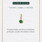 Pingente Pedra Signo Ouro 18K