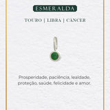 Pingente Pedra Signo Prata 950