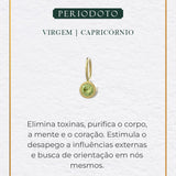 Pingente Pedra Signo Ouro 18K