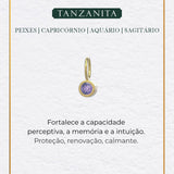 Pingente Pedra Signo Ouro 18K