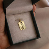 Pingente Foto Personalizado Desquinado Ouro 18K