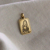 Pingente Foto Personalizado Desquinado Ouro 18K