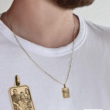 Pingente Foto Personalizado Desquinado Ouro 18K
