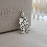 Pingente Foto Personalizado Desquinado Prata 950