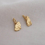 pingente gato personalizado ouro montezza joias