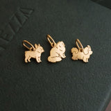 pingente gato personalizado ouro montezza joias