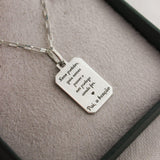 Pingente Personalizado Desquinado Prata 950