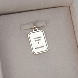 Pingente Personalizado Desquinado Prata 950