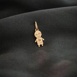 pingente ouro menino personalizado