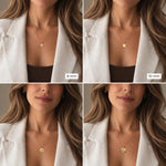 tamanhos pingente personalizado redondo montezza ouro 18k