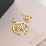 pingente árvore da vida personalizado ouro montezza