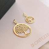 pingente árvore da vida personalizado ouro montezza