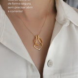 Pingente Porta Anel Ouro 18K