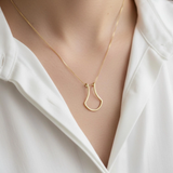 Pingente Porta Anel Ouro 18K