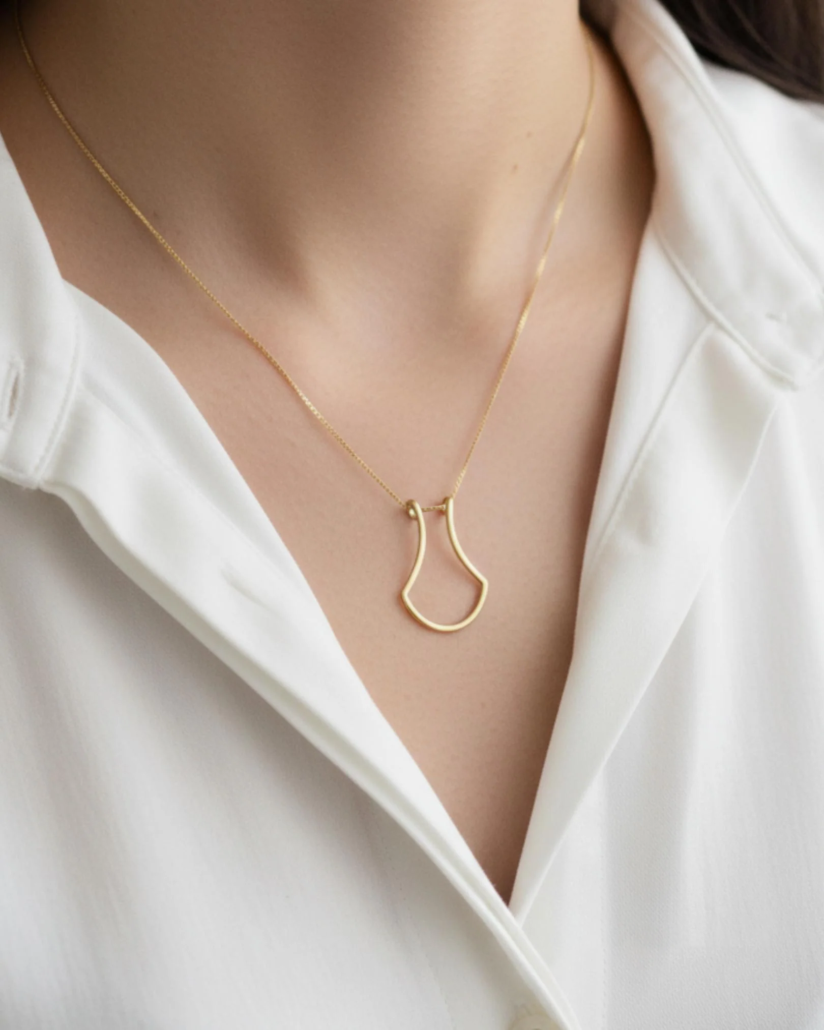 Pingente Porta Anel Ouro 18K