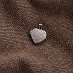 pingente relicario coração de prata personalizado montezza