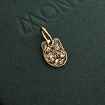 pingente pet personalizado retrato ouro montezza joias